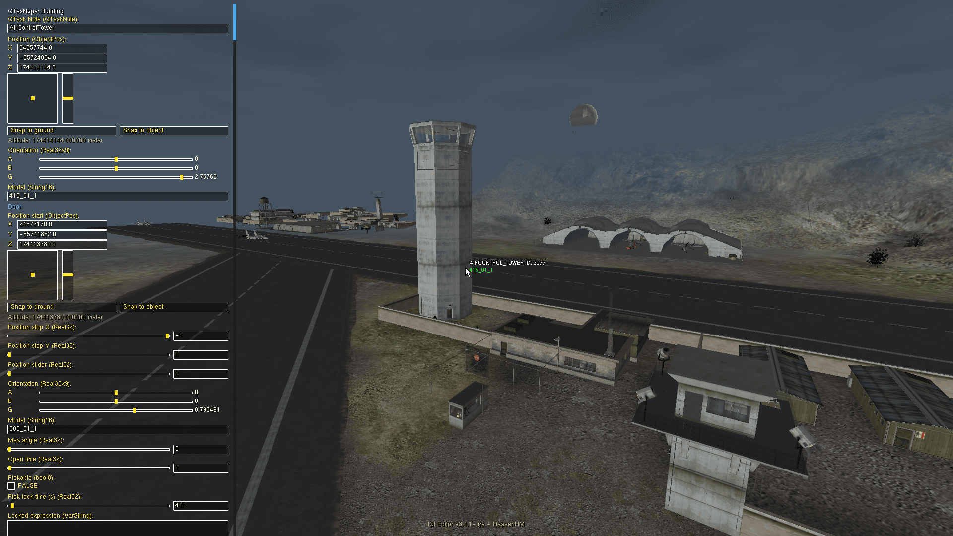 Task objective editor